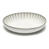 Inku hoog bord M Ø23 cm, White