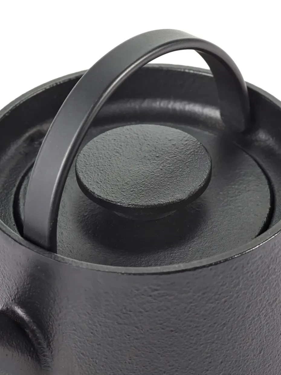 Inku theekan gietijzer 80 cl, Black