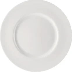 Jade Rim bord 27 cm, Wit