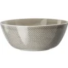 Junto serveerschaal 26 cm, Pearl grey