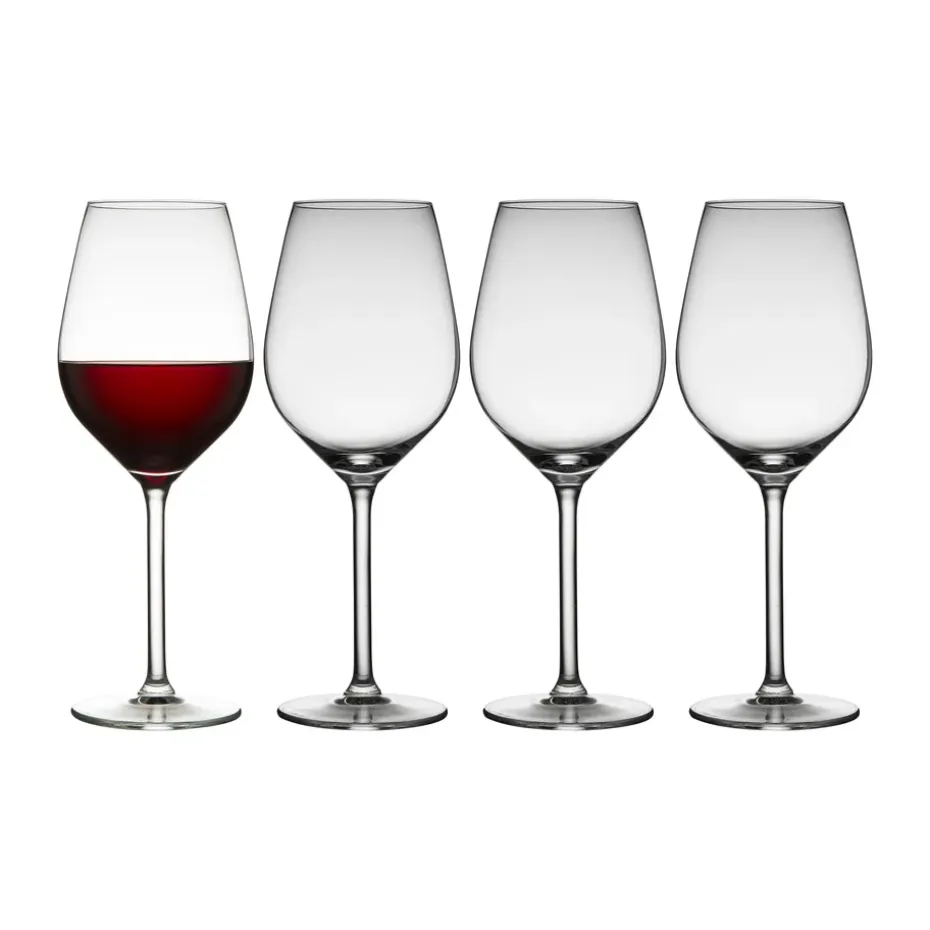 Juvel rodewijnglas 50 cl 4-pack, Transparant