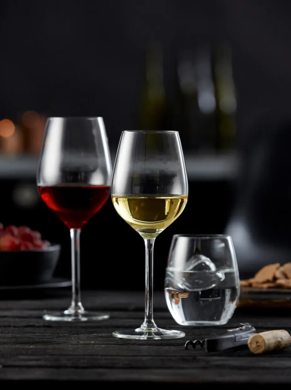 Juvel wittewijnglas 38 cl 4-pack, Transparant
