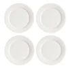 Kalk klein bord 21 cm 4-pak, wit