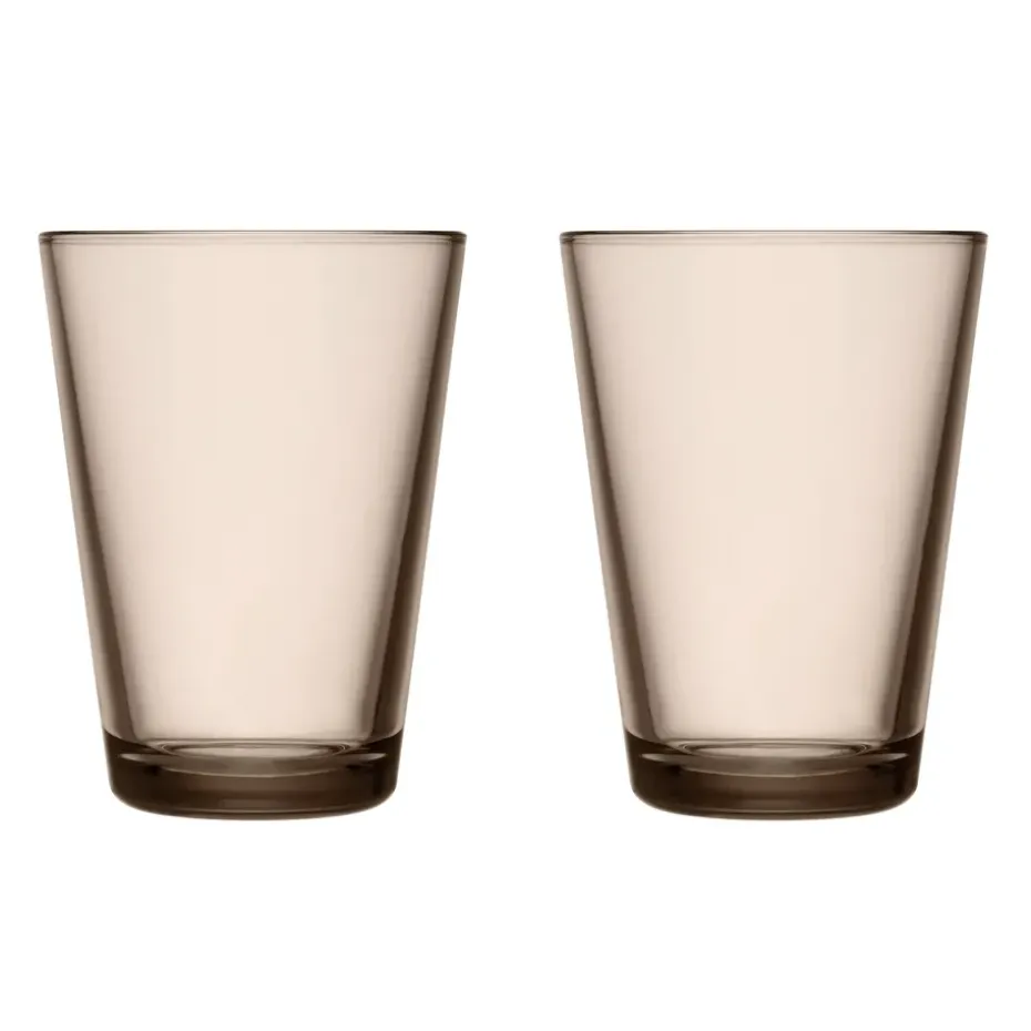 Kartio drinkglazen 40 cl 2-pack, Linnen