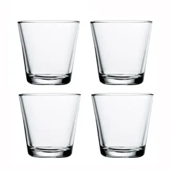 Kartio glas 4-pack, clear (helder)
