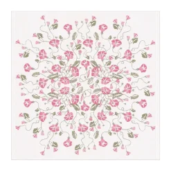 Åkervinda tafelkleed 75x75 cm, Roze
