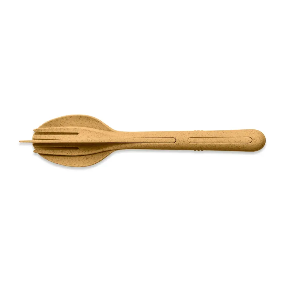 Klikk bestekset 3-delig, Nature wood