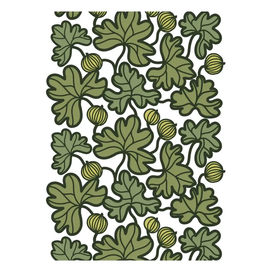 Krusbär tafelzeil, Groen