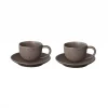 Kumi espressokopje met schotel 6 cl 2-pack, Espresso