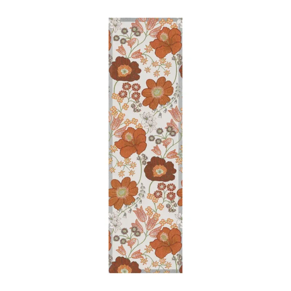 Kvällsblom tafelloper 35x120 cm, Multi