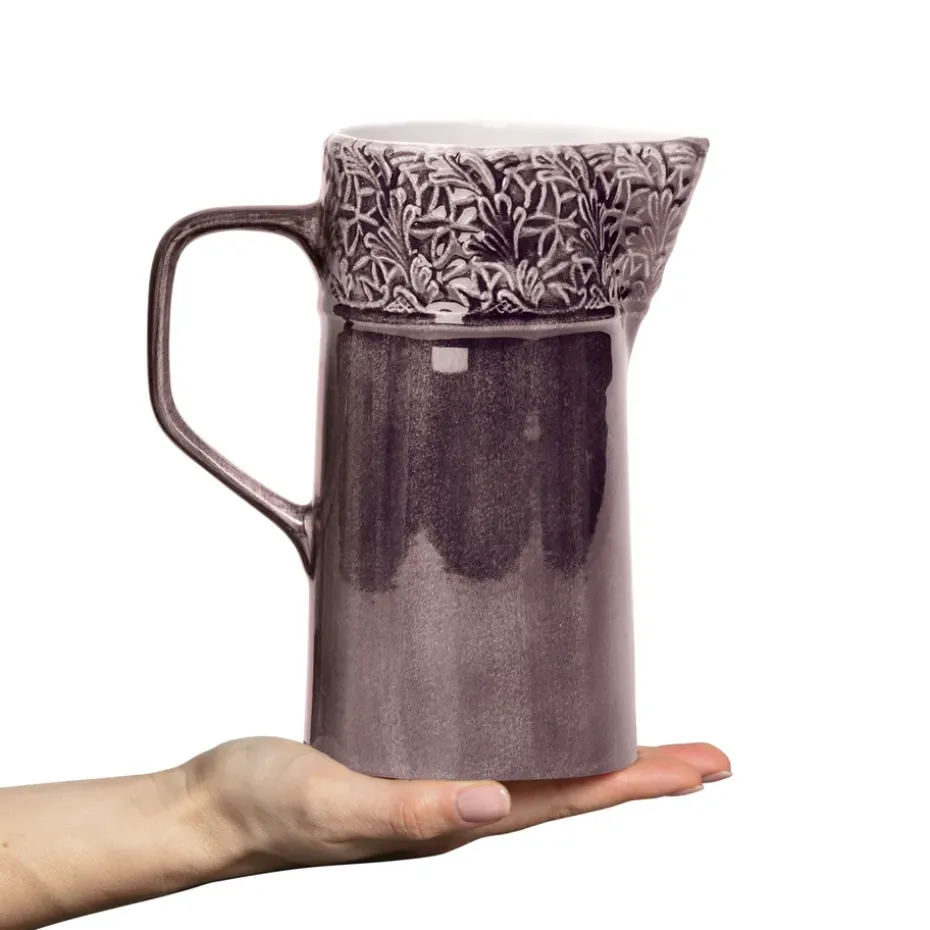 Lace pot, 1,2 L, Pruim