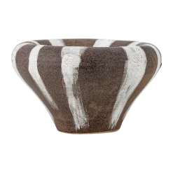 Ladris schaal Ø23 cm, Bruin