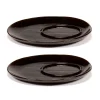 La Mère schotel voor koffiekop Ø14,5 cm 2-pack, Dark brown