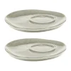 La Mère schotel voor koffiekop Ø14,5 cm 2-pack, Off white