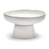 La Mère serveerschaal op voet Ø31 cm, Off white