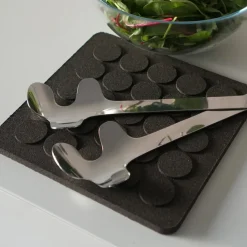 Leaf saladebestek, Polished Steel