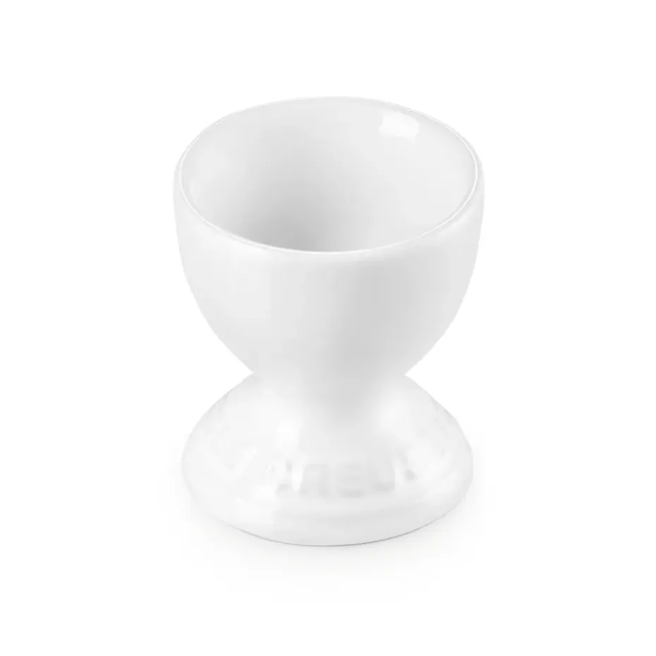 Le Creuset eierdop, White
