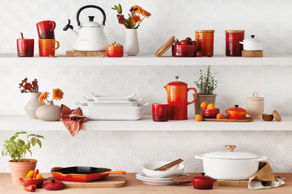 Le Creuset fluitketel Kone, White