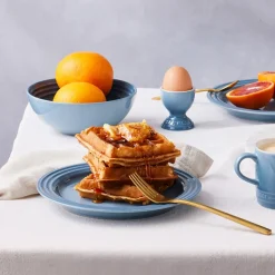 Le Creuset Signature bord 22 cm, Chambray