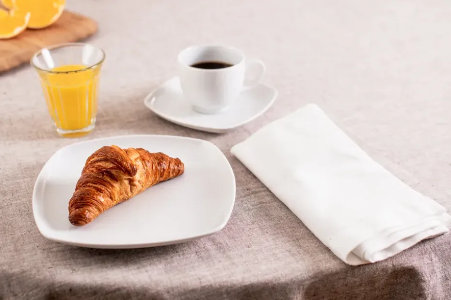 Lido koffieservies vierkant 18-delig, Wit