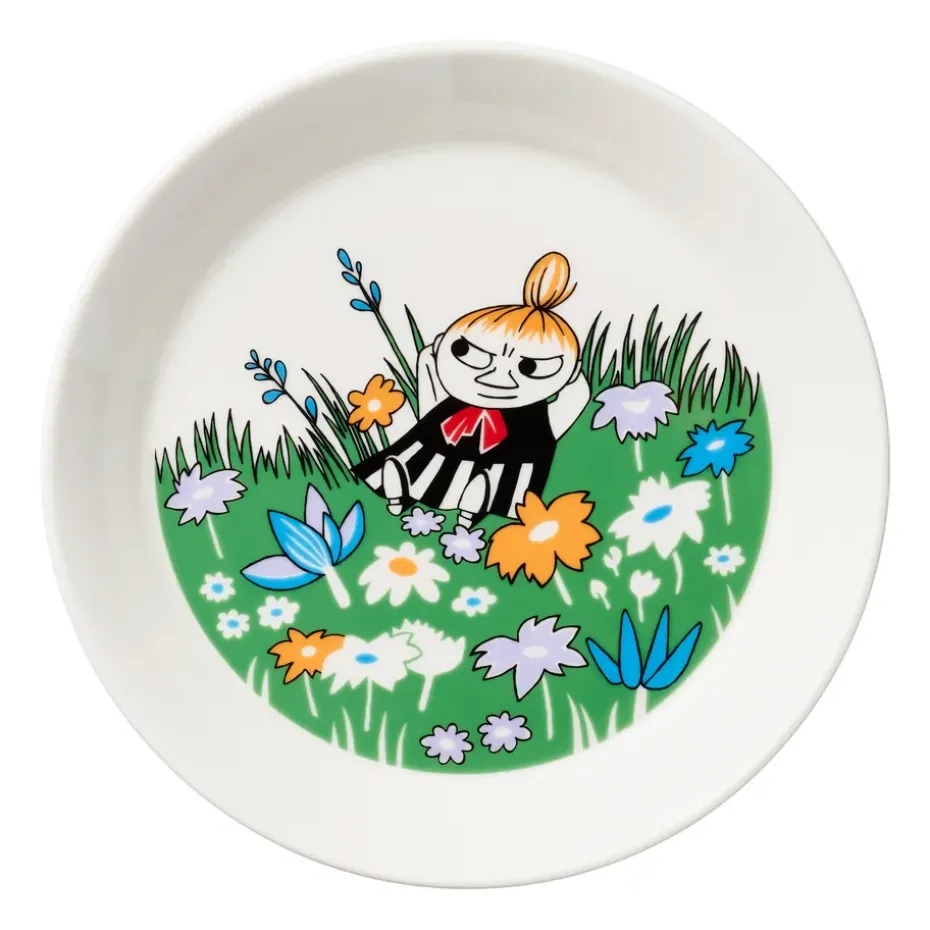 Lilla My på ängen Moominbord, Wit-multi