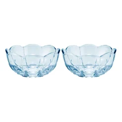Lily kom Ø13 cm 2-pack, Blue iris