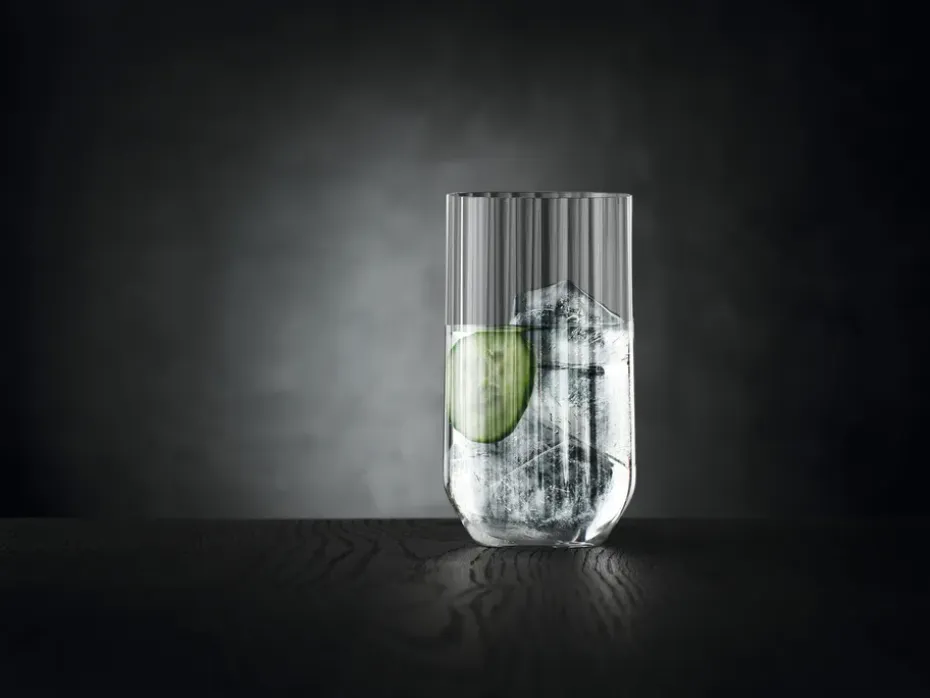 Linear long drink glas 44,5 cl 4-pack, Helder