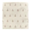 Linen trees servet 33x33 cm 20-pack, zand