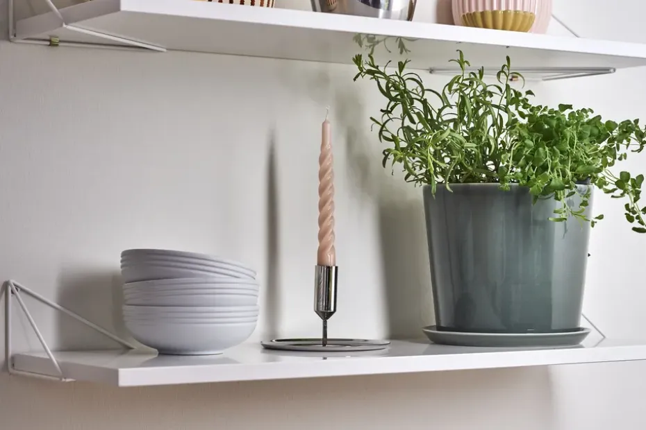 Lines kom Ø16 cm 6-pack, wit
