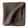 Linnen tafelkleed 175x175 cm, Taupe
