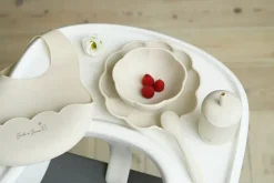 Little Poppy kinderservies 4-delig, Cream