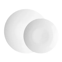 Loft bord wit, Ø 22 cm.