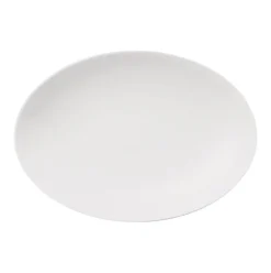 Loft diepe schotel ovaal wit, 18,9x26,8 cm
