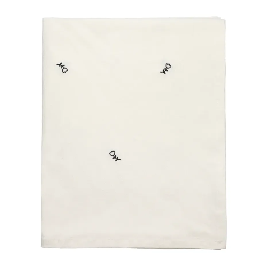 Mai tafellaken, 160x300 cm, black-off white