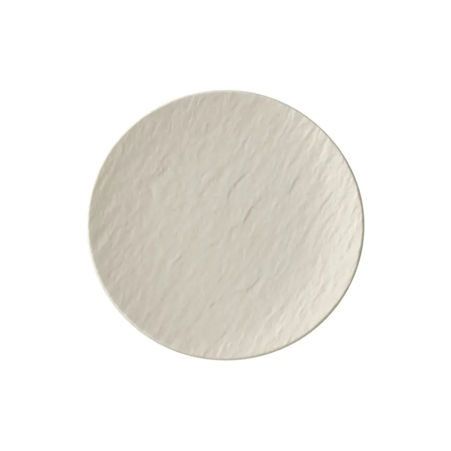 Manufacture Rock bordje Ø16 cm, Blanc