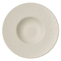 Manufacture Rock diep bord Ø28 cm, Blanc