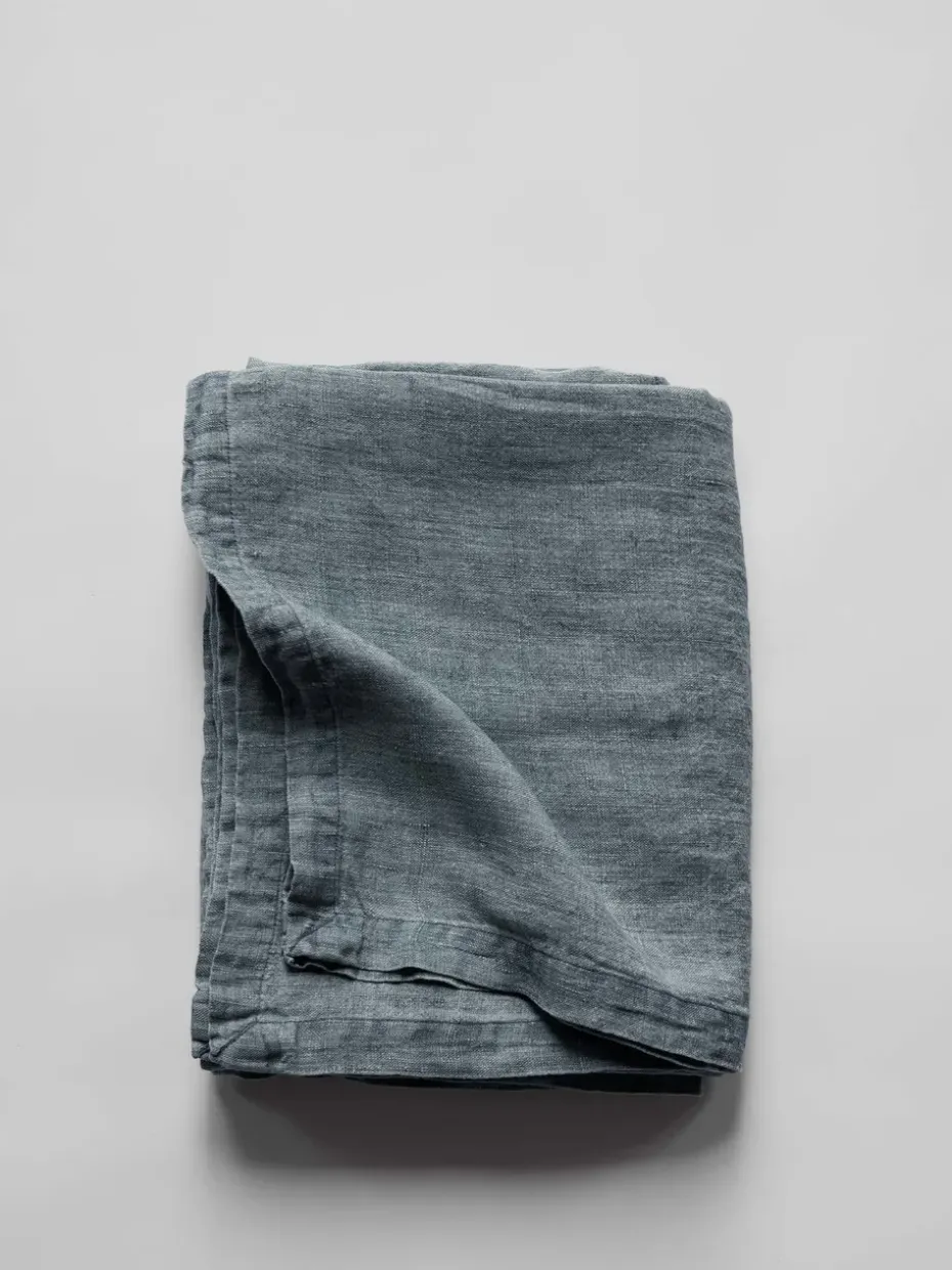 Marion tafelkleed linnen 145x270 cm, Ocean