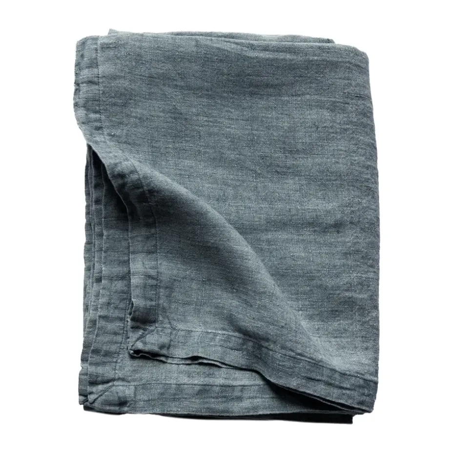 Marion tafelkleed linnen 145x145 cm, Ocean