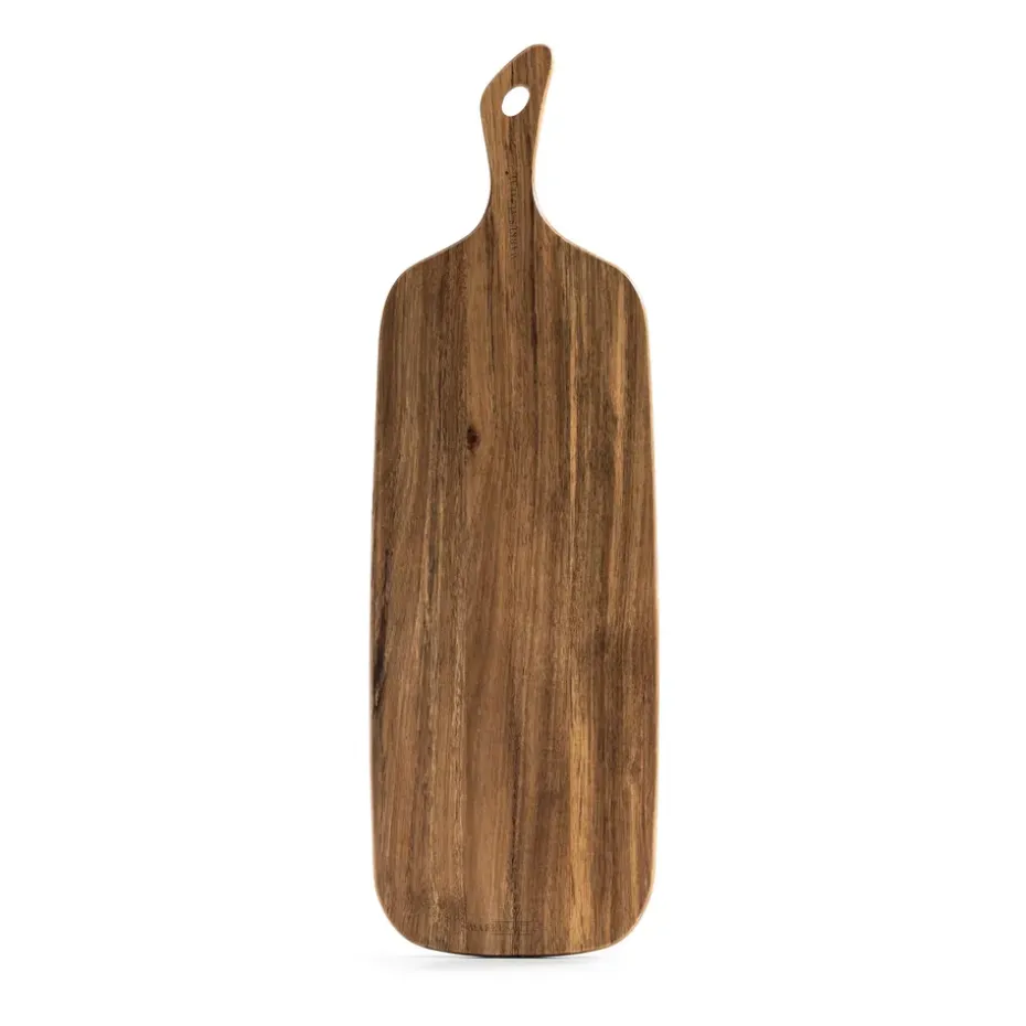 Markus grote snijplank serveerplank 20x63 cm, Acacia