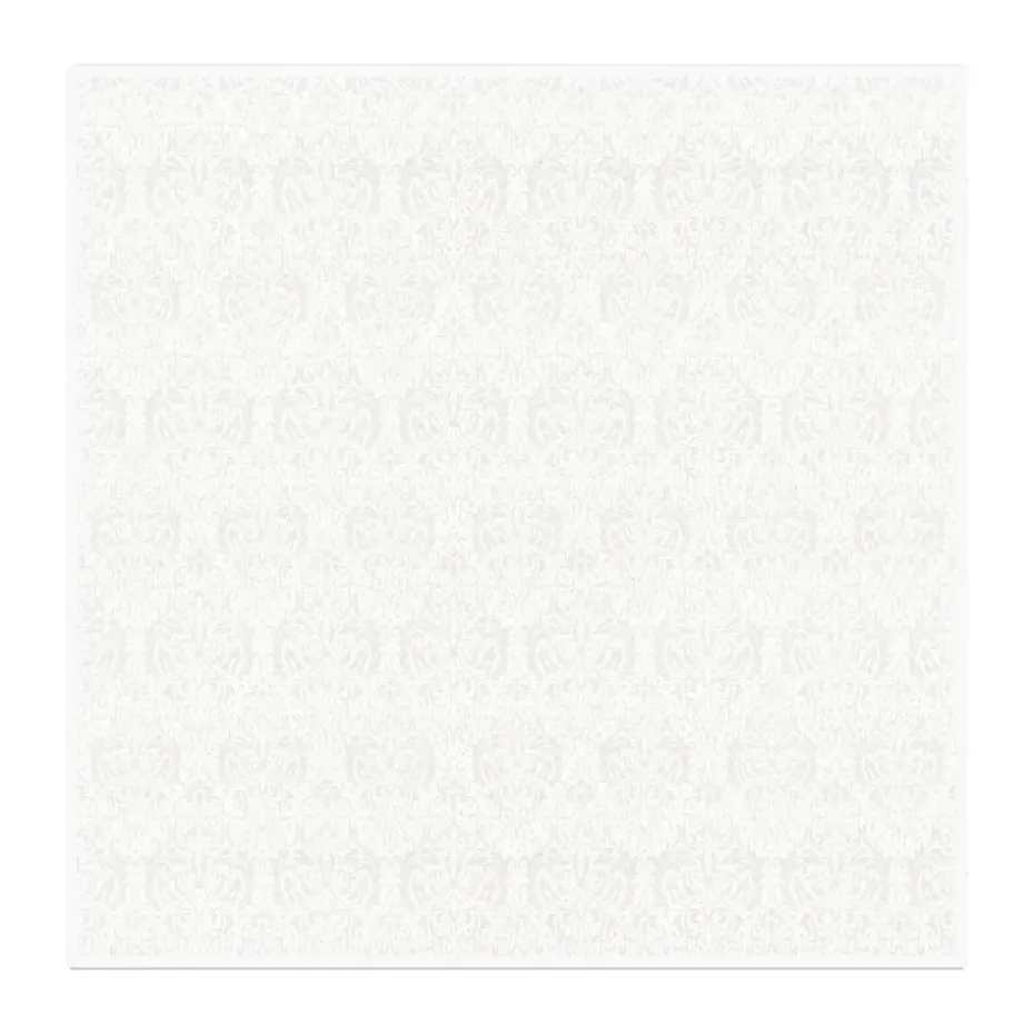Medaljong tafelkleed 150x150 cm, Wit