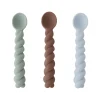 Mellow lepel 3-pack, Dusty Blue-taupe-pale mint