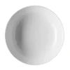 Mesh diep bord 21 cm., wit