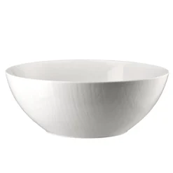 Mesh schaal 24 cm., wit