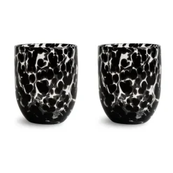 Messy glas 30 cl 2-pack, Zwart