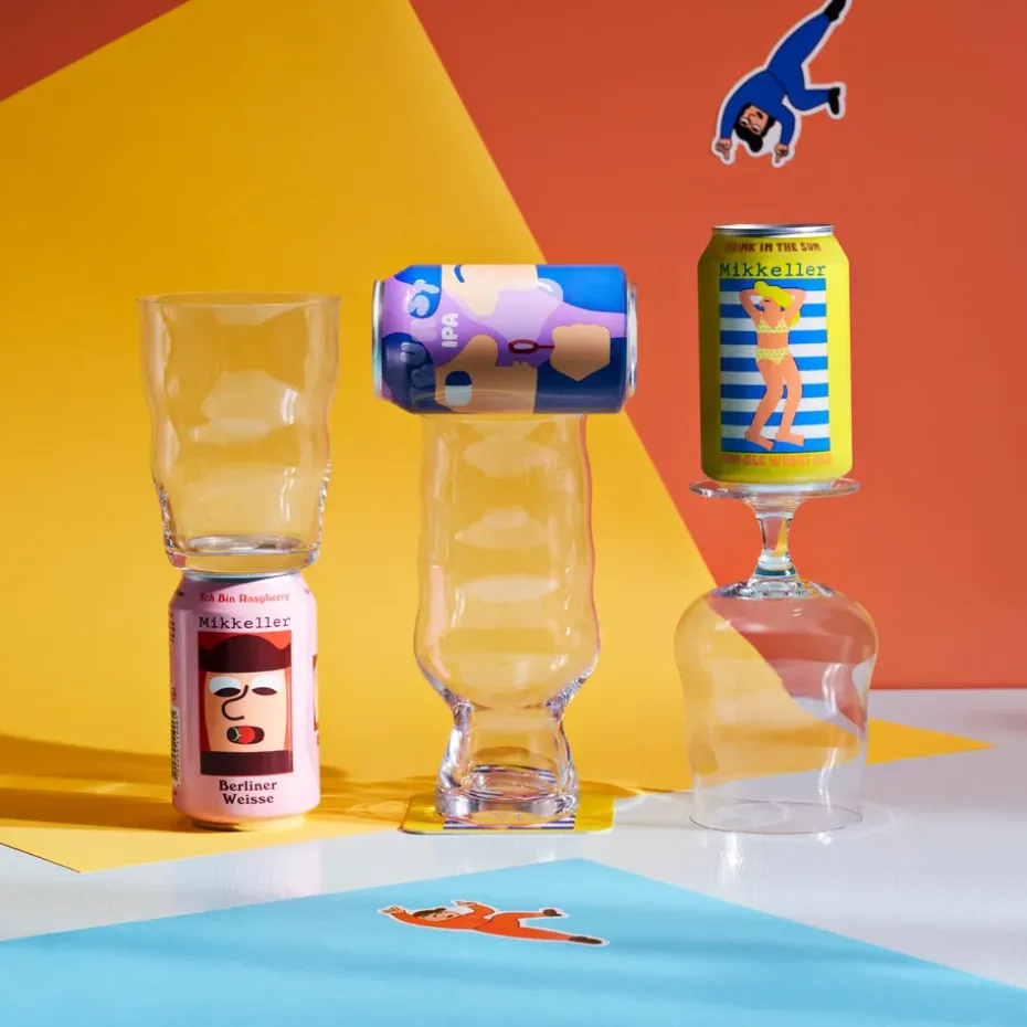 Mikkeller IPA bierglas 2-pack, 50 cl