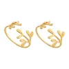 Mistletoe servetring 2-pack, Brass