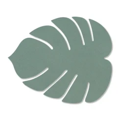 Monstera Leaf Nupo onderzetter, Pastelgroen