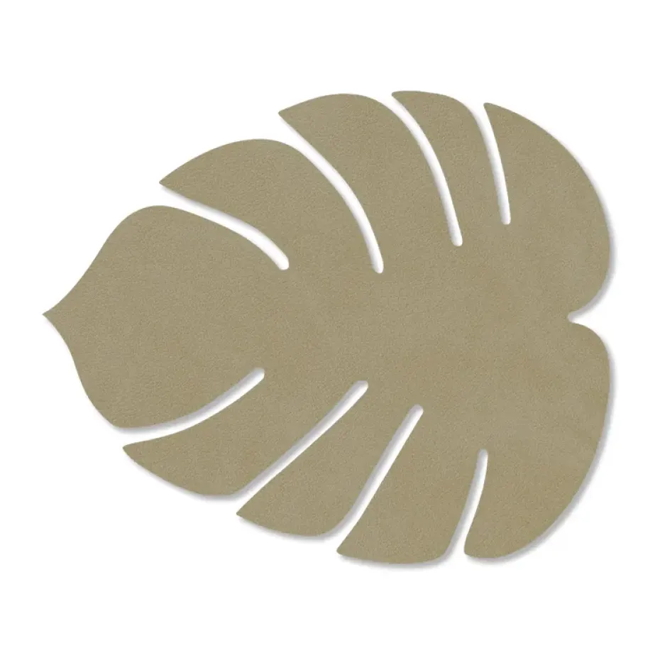 Monstera Leaf Nupo onderzetter, Herbal dust