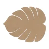 Monstera Leaf Nupo placemat L, Nougat