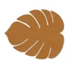 Monstera Leaf Nupo placemat S, Burned curry